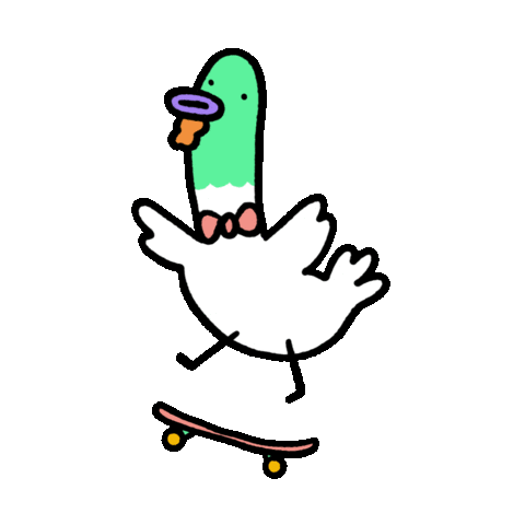 Chill Bird Sticker by WeNeed