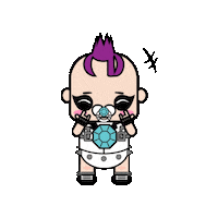 Diamond 赤ちゃん Sticker by VELENO