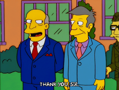 Episode 4 Superintendent Chalmers GIF by The Simpsons