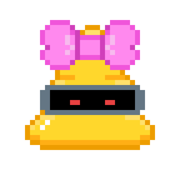 Pixel Shitting Sticker by Poopies.io
