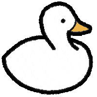 Sad Bird Sticker