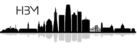 San Francisco Skyline Sticker by homesbymatt