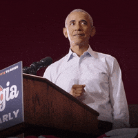 Barack Obama Wow GIF by The Democrats