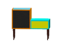 Table Furniture Sticker by Ateneo The Studio