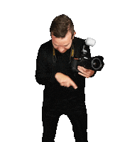 Photo Camera Sticker by Nico Alsemgeest