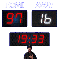 16 Away Sticker