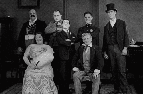 buster keaton atleast he found his place GIF by Maudit