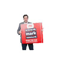 markmakelaardijtholen mark makelaardij markmakelaardij makelaardijzeeland Sticker
