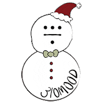 Happy Merry Christmas Sticker by 310MOOD