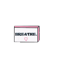 Lensden breathe lensden somewackart Sticker