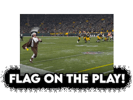 Holding Yellow Flag Sticker