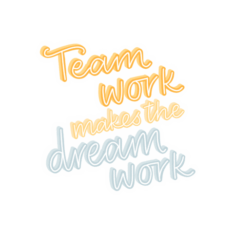 Team Teamwork Sticker
