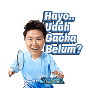 Badminton Gacha Sticker by VIRA BCA