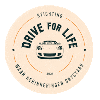driveforlife car dfl stichting drive for life Sticker