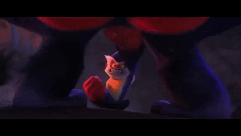 Fight Knockout GIF by The Croods: A New Age