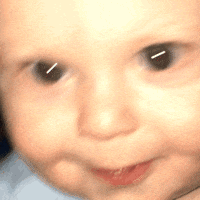 baby smile GIF by Jacob Shwirtz