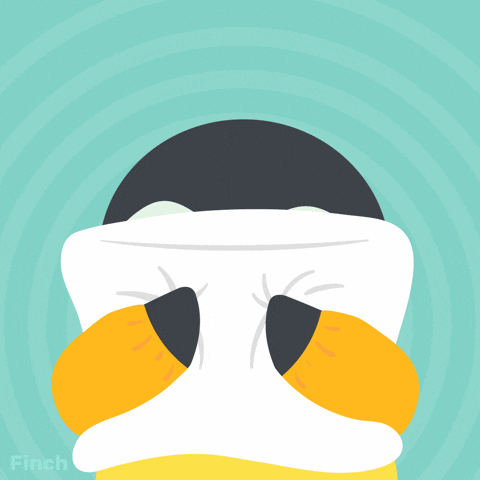 Sad Penguin GIF by Finch Care