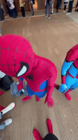 eggsomnia spiderman eggs spiderman dancing spiderdance GIF