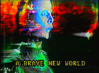 glitchedmemories glitch robot ai future GIF