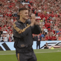 Old Trafford Hello GIF by Manchester United