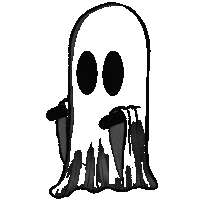 Art Halloween Sticker