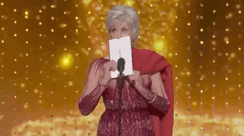 Jane Fonda Oscars GIF by The Academy Awards