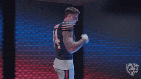 Flex Loveland GIF by Chicago Bears