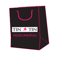 pefumeriastintin shopping bag perfume shopping bag Sticker