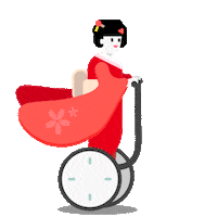 Animation Girl Sticker by Where to go in Japan?