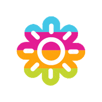 Rainbow Raining Sticker by SHED RAIN