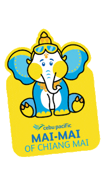 Chiang Mai Travel Sticker by Cebu Pacific Air