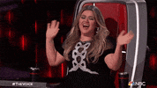 Happy Kelly Clarkson GIF by The Voice