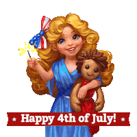 Happy Independence Day Sticker by G5 games