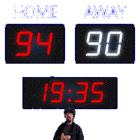 90 Away Sticker