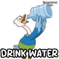 Stay Hydrated Drink Water Sticker by VeeFriends