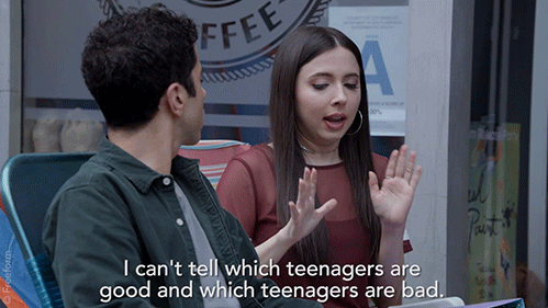 esther povitsky benji aflalo GIF