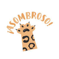 Zoofari amor familia vida paw Sticker