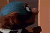 Shocked Sesame Street GIF