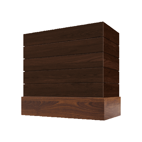Hoodsly_ giphygifmaker espresso hoodsly walnut band box hood with shiplap Sticker