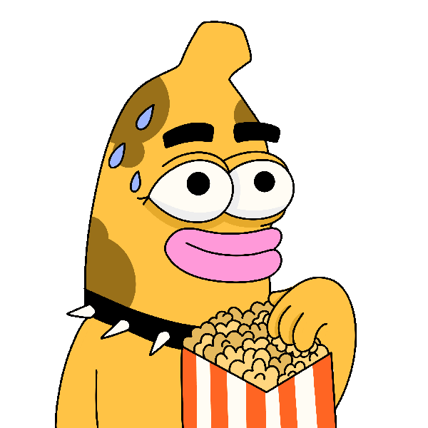 Drama Popcorn Sticker