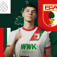 Football Thumbs Up GIF by FC Augsburg 1907