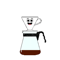 Happy Coffee Sticker