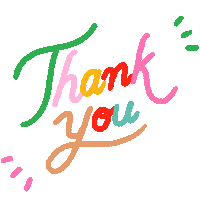 Thanks Love Sticker by ayangcempaka