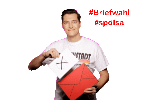 Briefwahl Sticker by SPD Sachsen-Anhalt