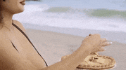 beach swimming GIF