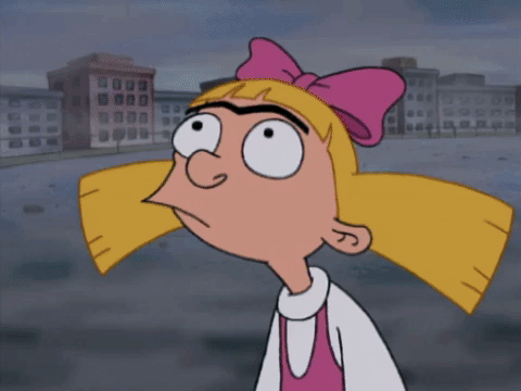 hey arnold nicksplat GIF