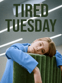 Tired Rise And Shine GIF by Sealed With A GIF