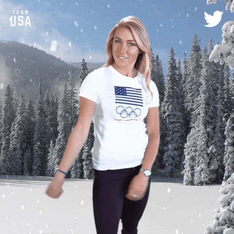 winter olympics thumbs up GIF by Twitter