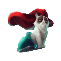 grumpy cat STICKER by imoji