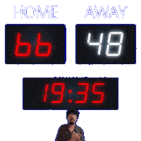 48 Away Sticker